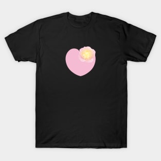 A Heart of Pink Roses T-Shirt